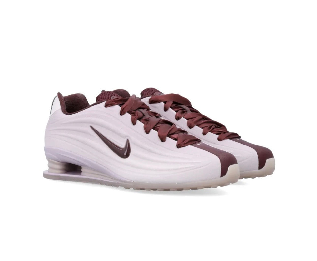Nike Shox Z White Red - high-performance athletic footwear in White with advanced cushioning
