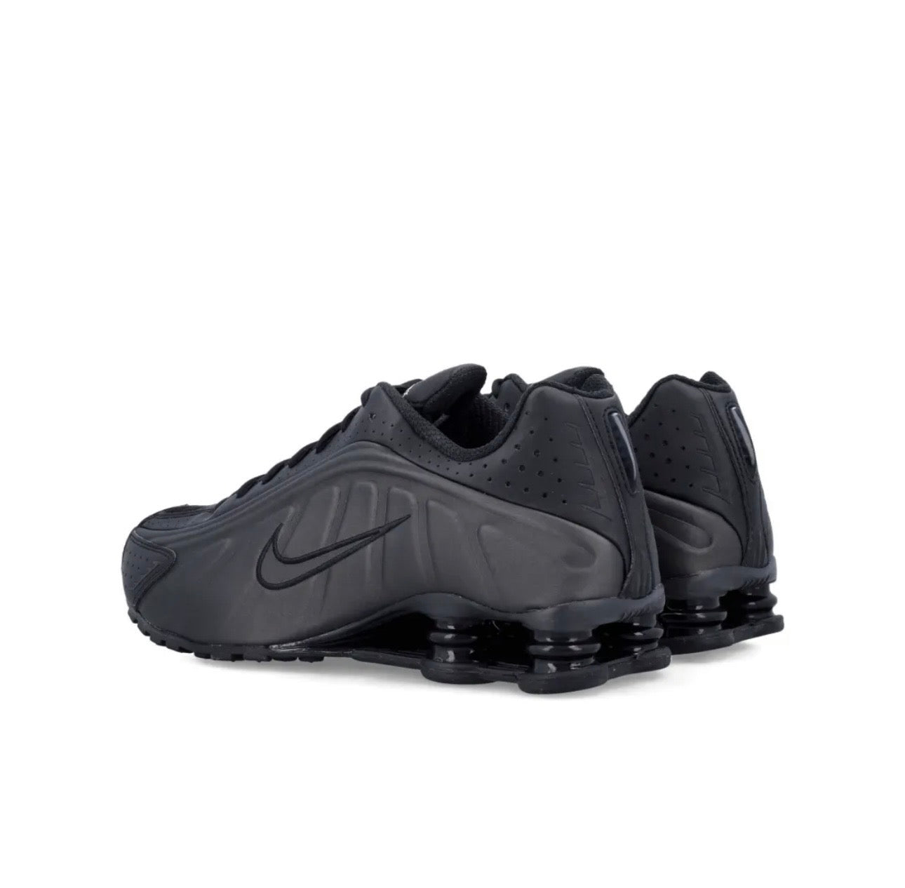 Nike Shox R4 Grey Black - high-performance athletic footwear in Black with advanced cushioning
