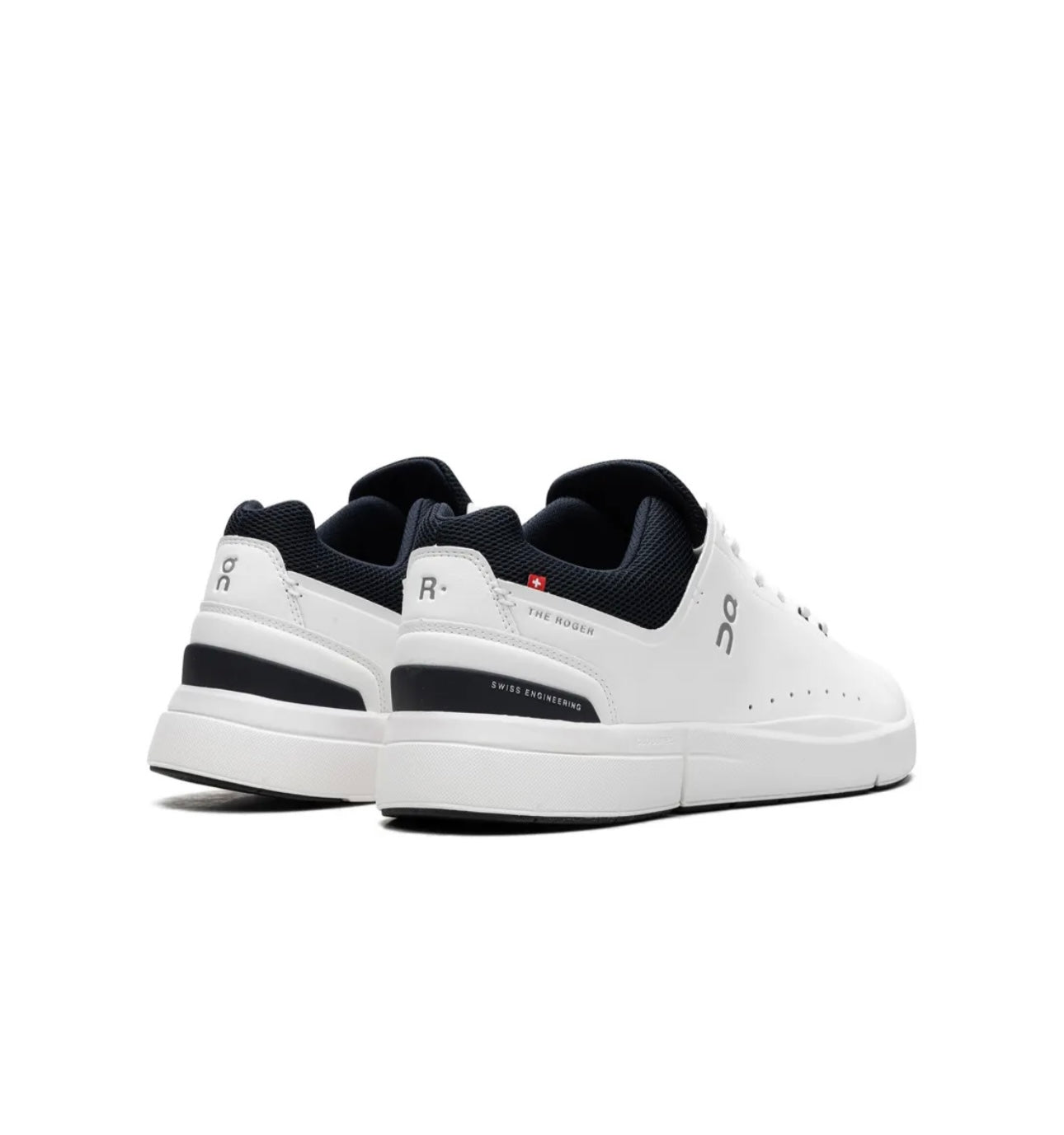 On Cloud Sneakers White Black - high-performance athletic footwear in Black with advanced cushioning