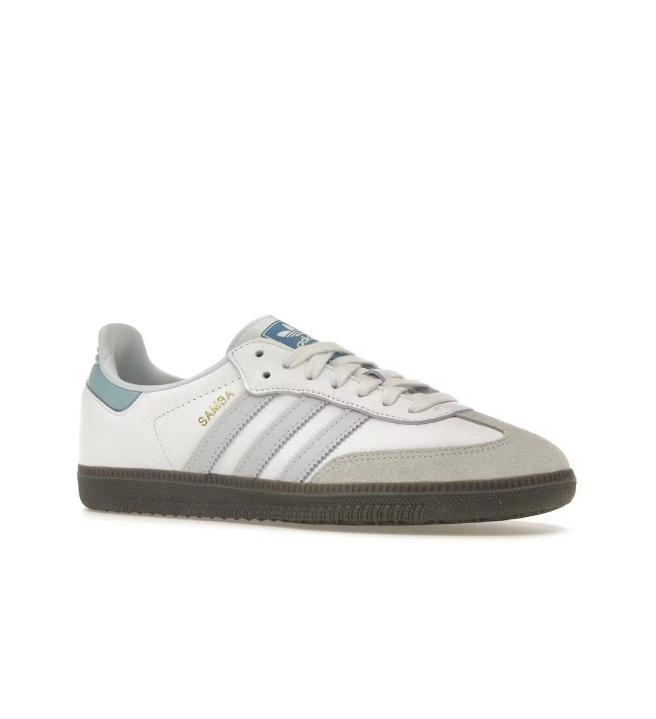 Adidas Samba white light blue 36
