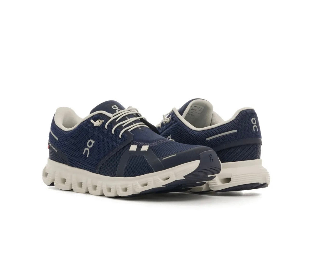 On cloud 5.0 dark blue white - high-performance athletic footwear in White with advanced cushioning