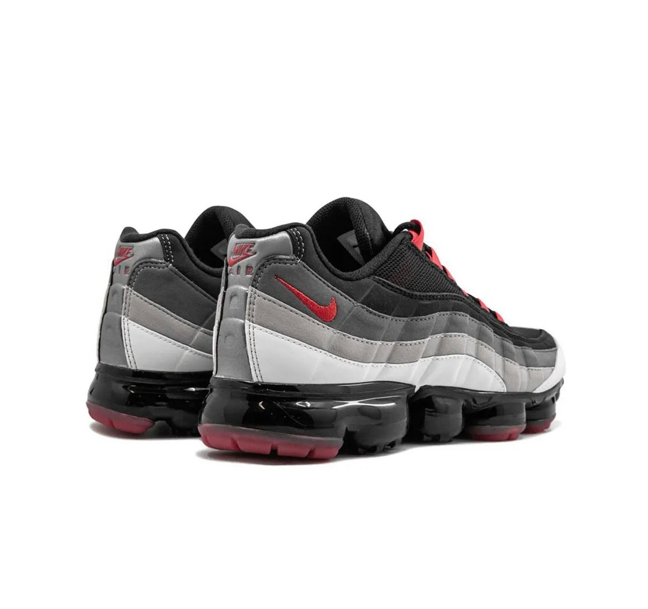 Nike air Vapormax 95·grey red black - high-performance athletic footwear in Black with advanced cushioning