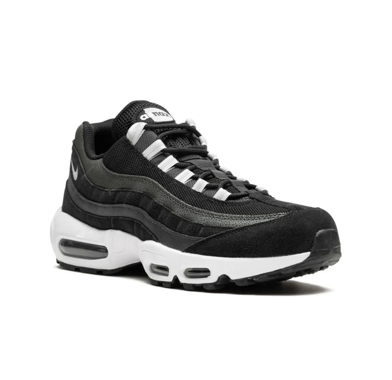 Nike air Vapormax 95·black white - high-performance athletic footwear in Black with advanced cushioning