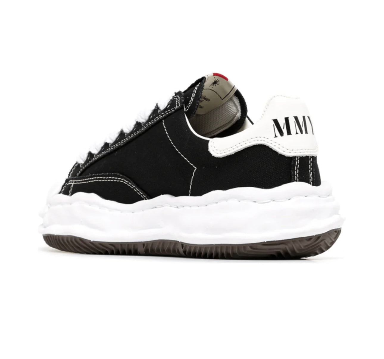 Maison Mihara Black White - high-performance athletic footwear in Black with advanced cushioning
