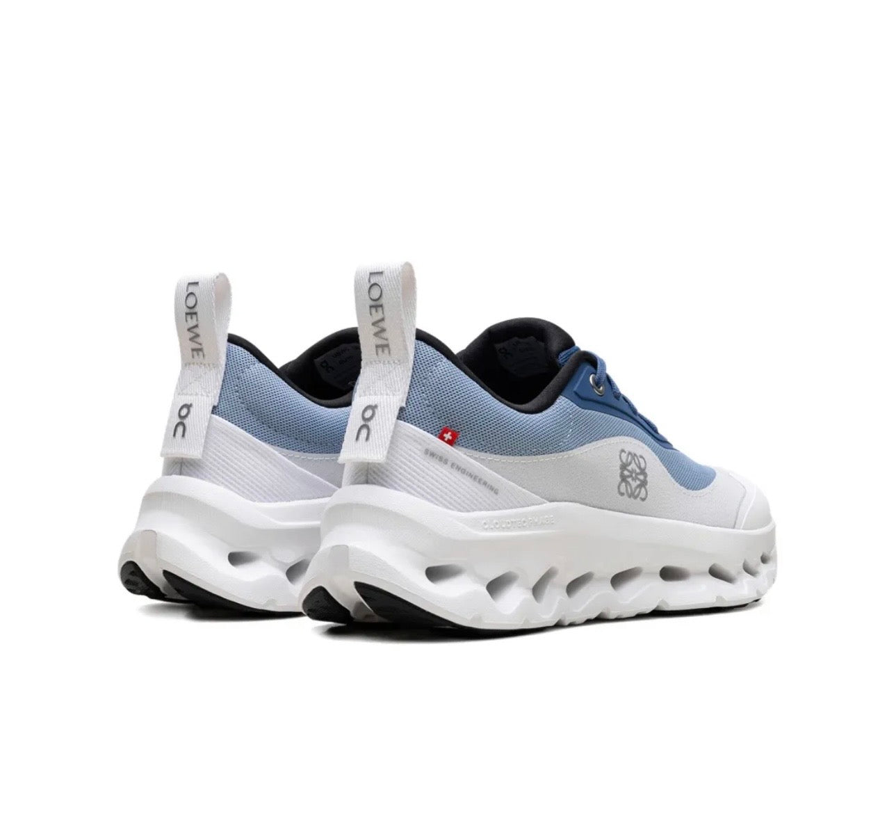 On Cloudtilt X LOEWE white blue - high-performance athletic footwear in White with advanced cushioning