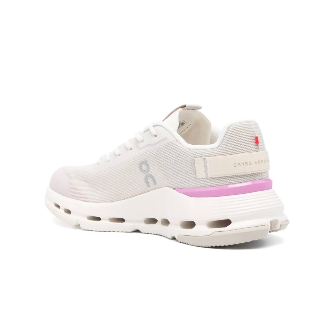 On Cloud White Pink - high-performance athletic footwear in White with advanced cushioning