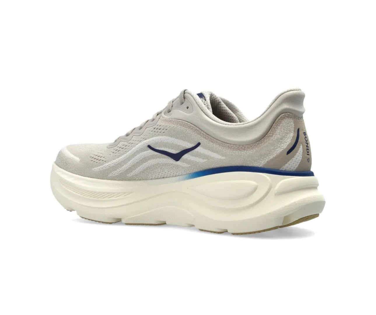 Hoka Bondi 9 Grey Blue - high-performance athletic footwear in Blue with advanced cushioning