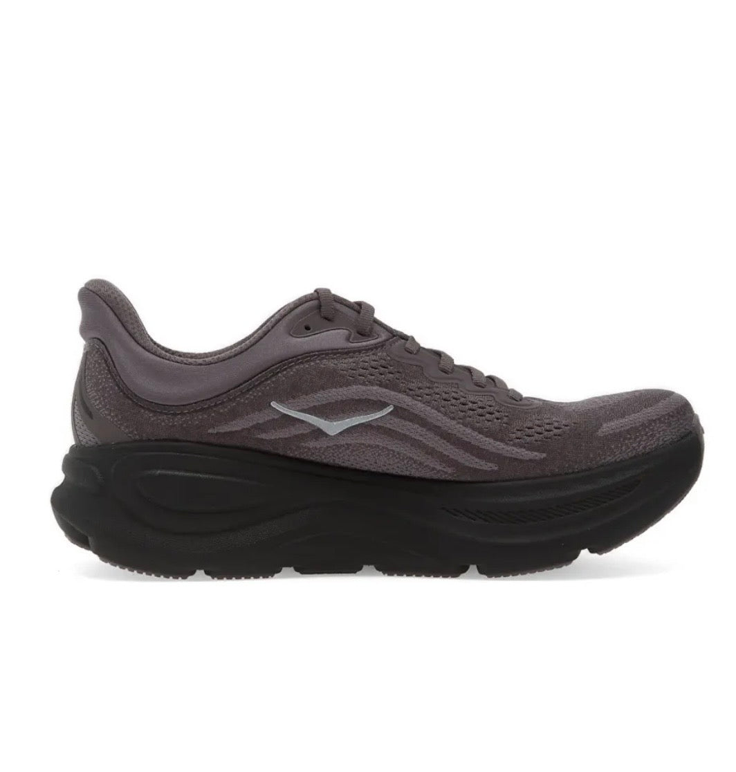 Hoka Bondi 9 Dark Grey - high-performance athletic footwear in Grey with advanced cushioning