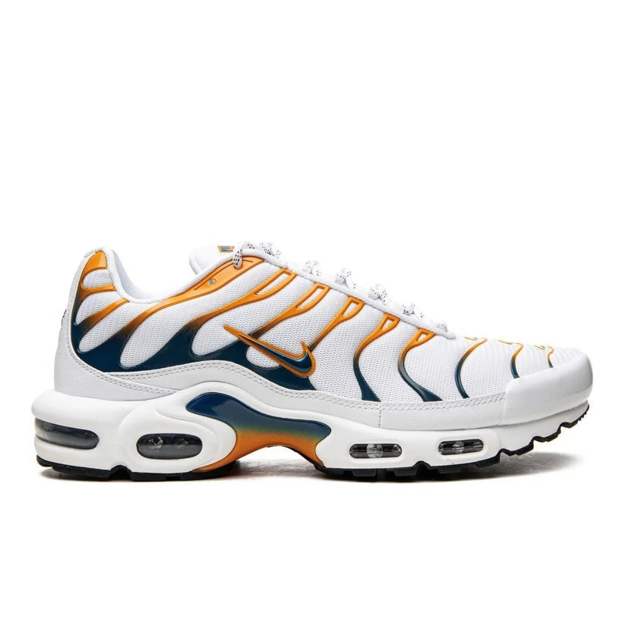 Nike Air max White Yellow Blue - high-performance athletic footwear in White with advanced cushioning