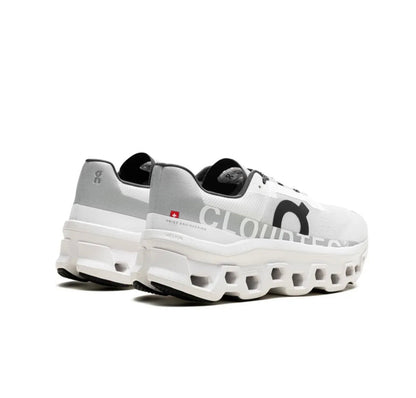 On Cloudmonster classic grey - high-performance athletic footwear in Grey with advanced cushioning