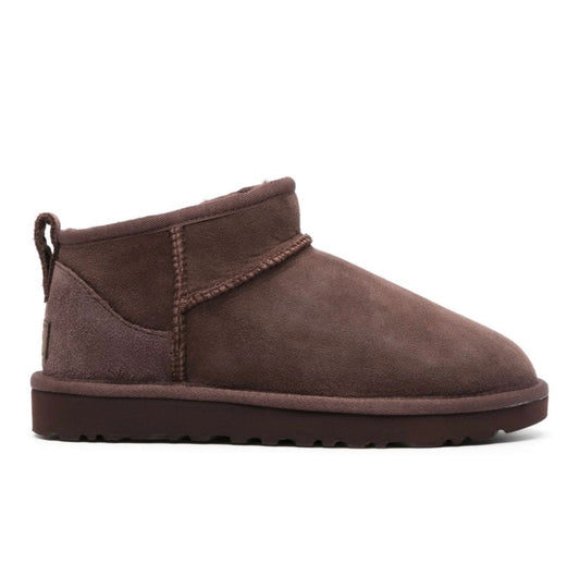 Ugg classic ultra mini  Dark brown - high-performance athletic footwear in Brown with advanced cushioning