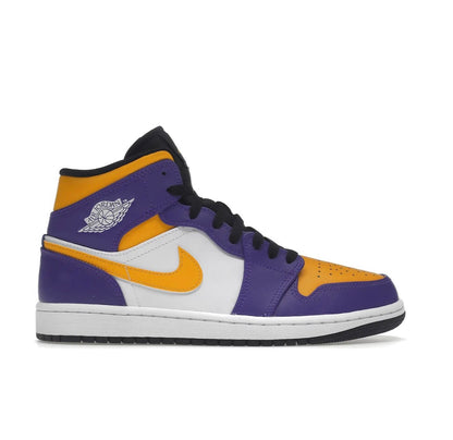 Jordan 1 Retro Mid Lakers ????? 36,46