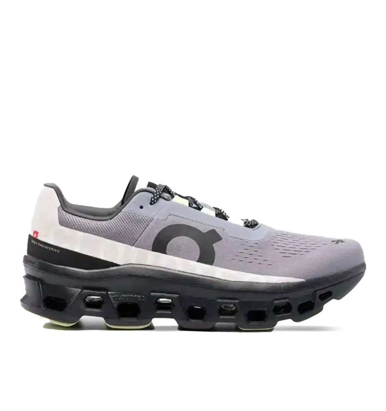 On Cloudmonster grey - high-performance athletic footwear in Grey with advanced cushioning