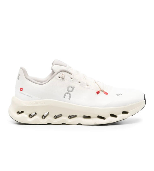 On Cloud White Cream - high-performance athletic footwear in White with advanced cushioning