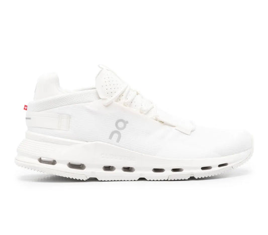 On Cloudnova White - high-performance athletic footwear in White with advanced cushioning