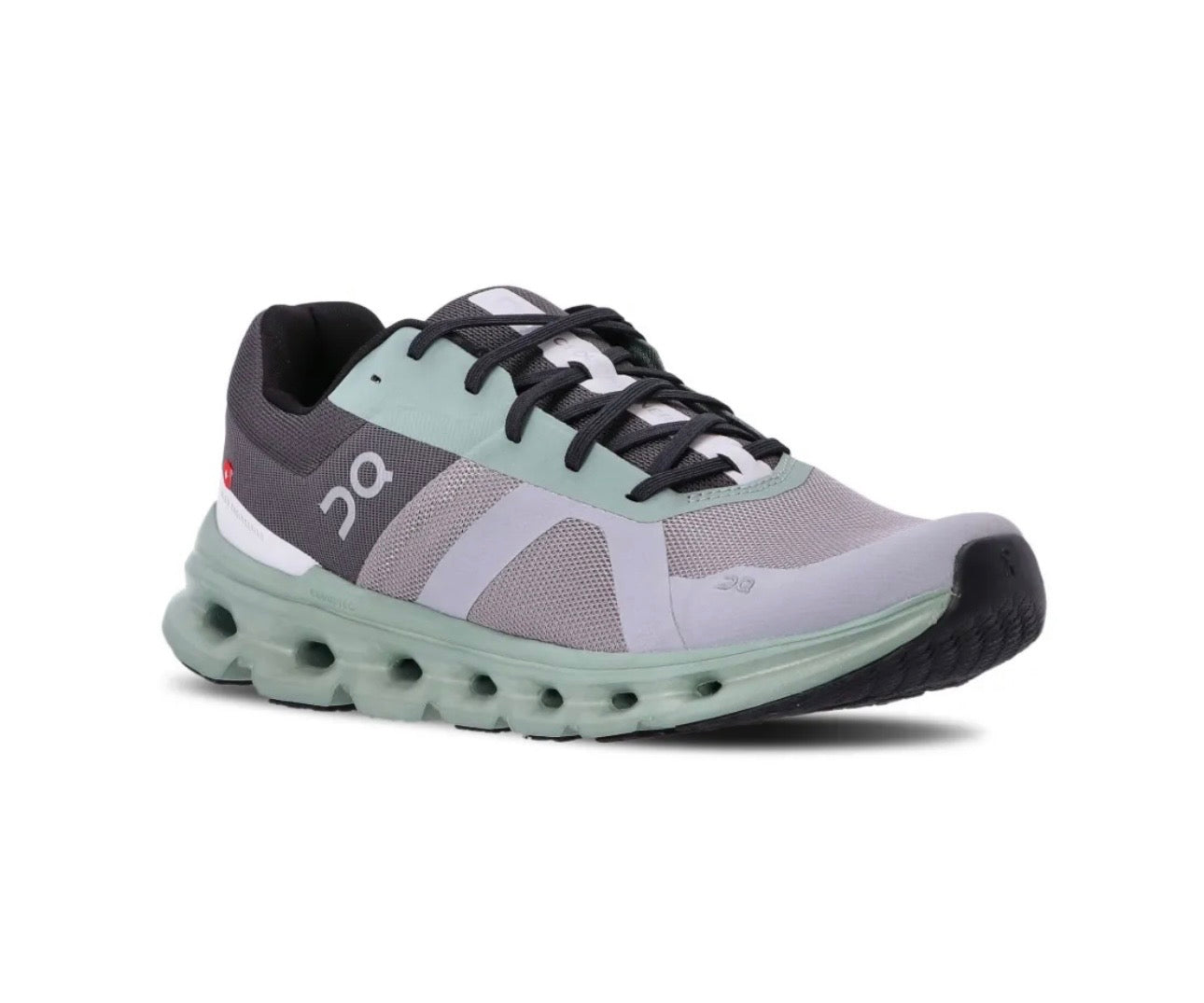 On Cloudrunner 2 Grey Green - high-performance athletic footwear in Green with advanced cushioning