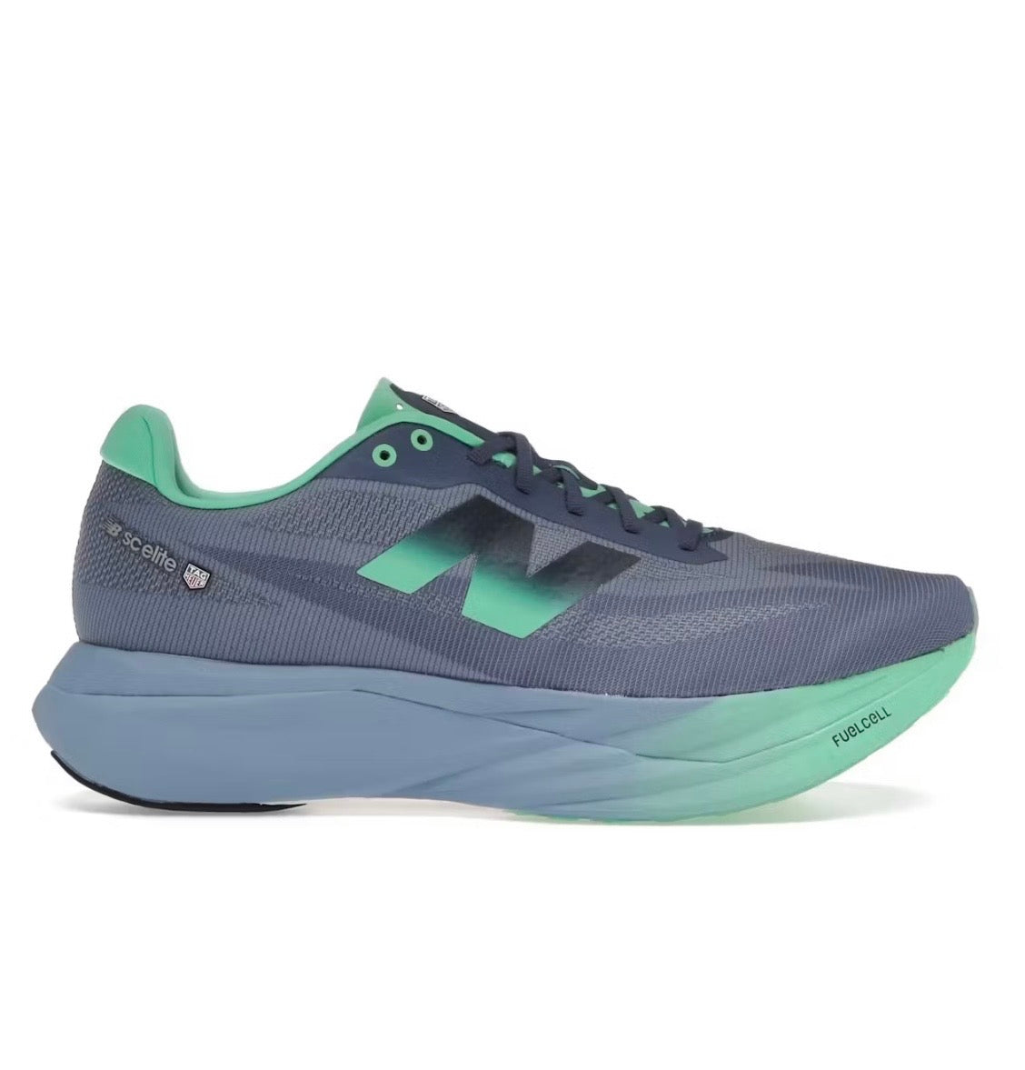 New Balance FuelCell Grey Blue - high-performance athletic footwear in Blue with advanced cushioning