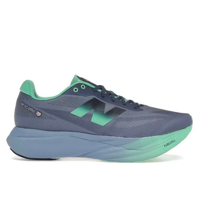 New Balance FuelCell Grey Blue - high-performance athletic footwear in Blue with advanced cushioning