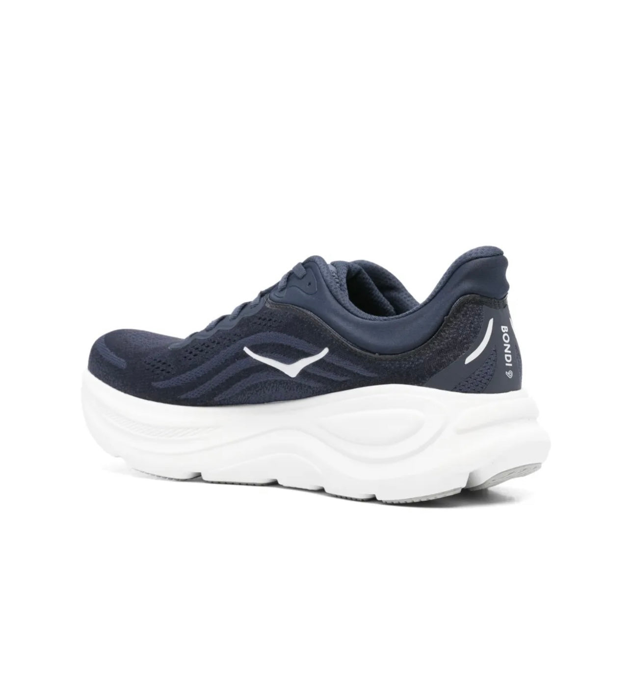 HOKA Bondi 9 Navy Blue - high-performance athletic footwear in Blue with advanced cushioning