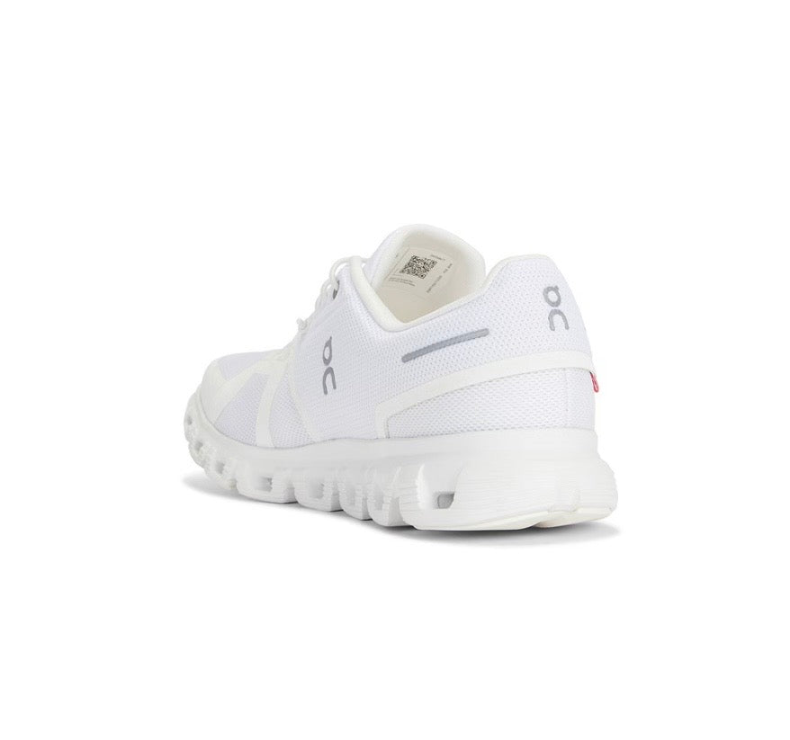 On Cloud 5.0 White - high-performance athletic footwear in White with advanced cushioning