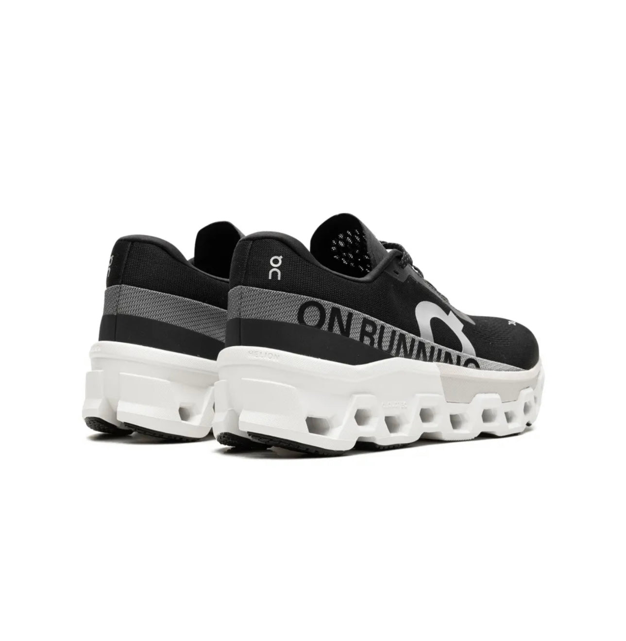 On Cloud Black White - high-performance athletic footwear in Black with advanced cushioning