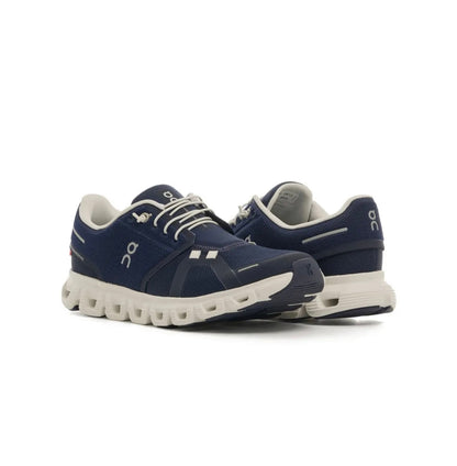 On Cloud 5.0 Navy Blue - high-performance athletic footwear in Blue with advanced cushioning