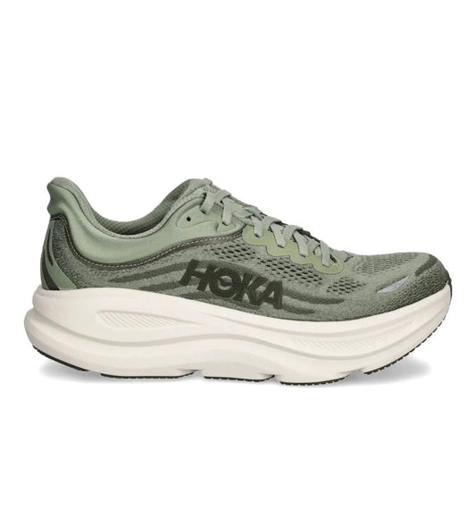 HOKA Bondi 8 Dutch Green - high-performance athletic footwear in Green with advanced cushioning