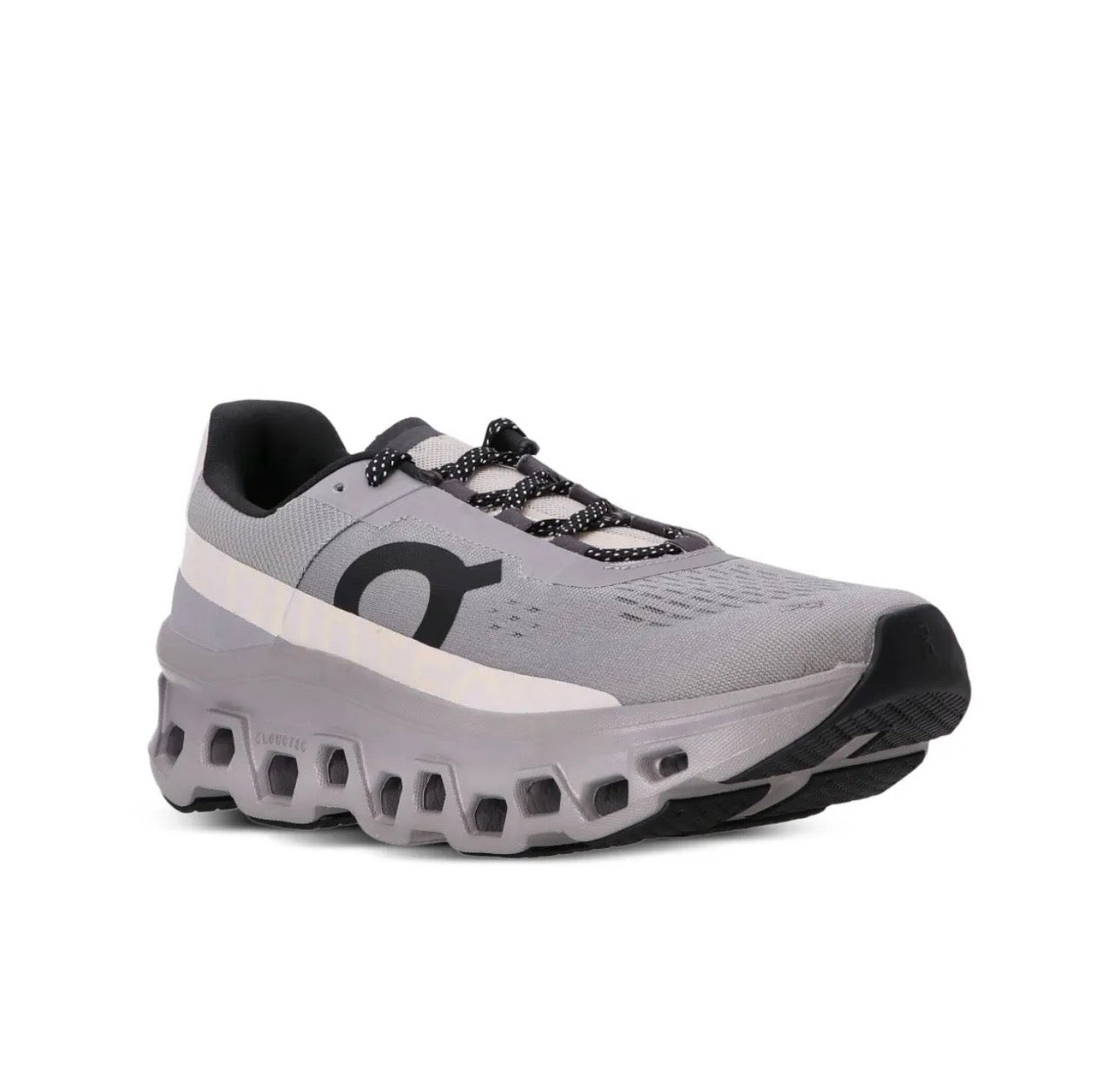 On Cloudmonster dark grey - high-performance athletic footwear in Grey with advanced cushioning
