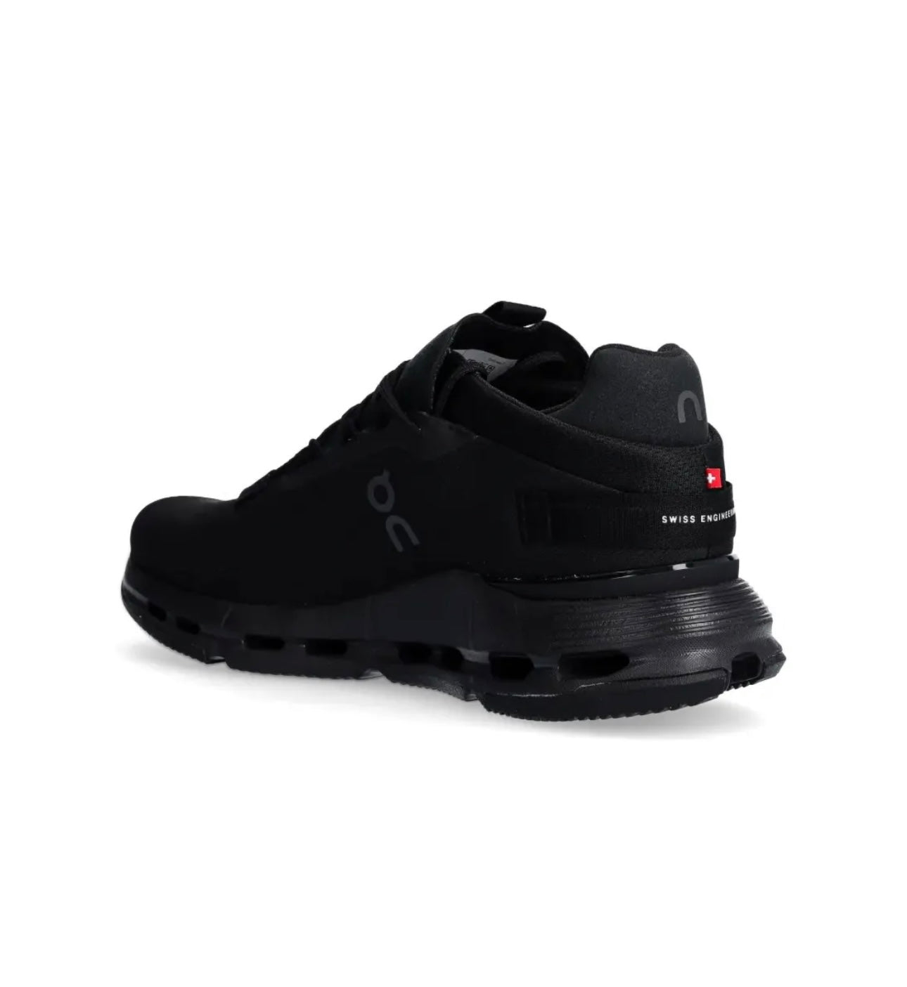 On Cloud Black - high-performance athletic footwear in Black with advanced cushioning
