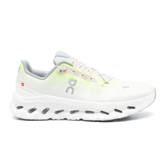 On Cloudtilt white yellow - high-performance athletic footwear in White with advanced cushioning