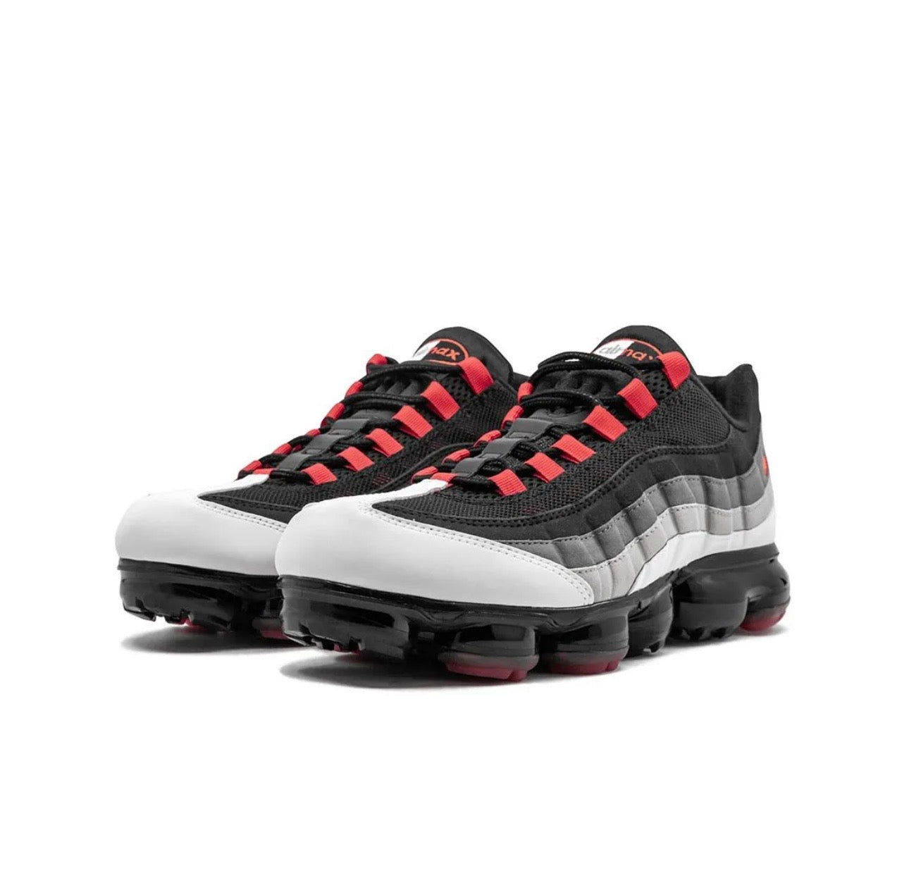 Nike air Vapormax 95·grey red black - high-performance athletic footwear in Black with advanced cushioning