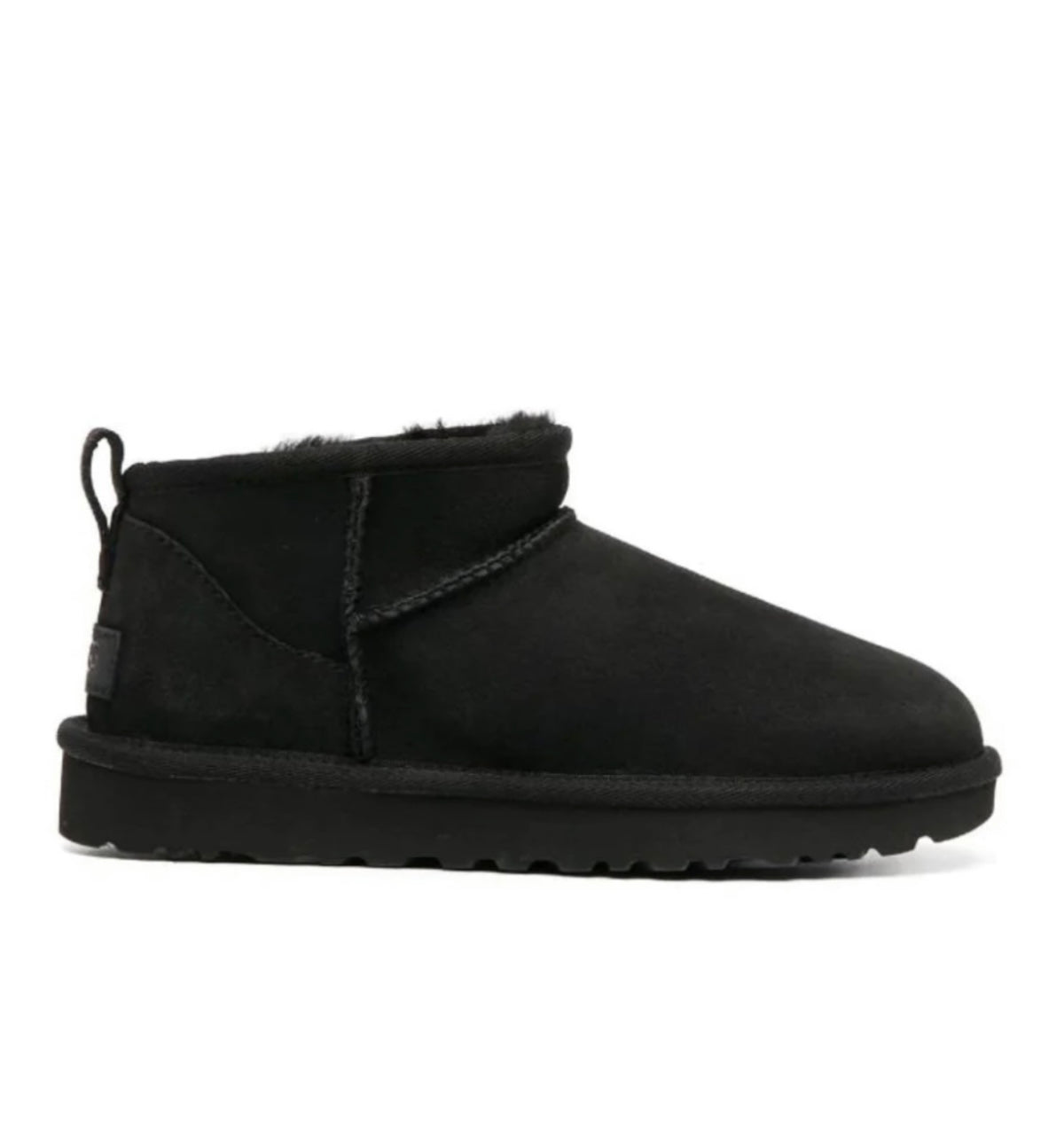 Ugg classic ultra mini  ankle boots black - high-performance athletic footwear in Black with advanced cushioning