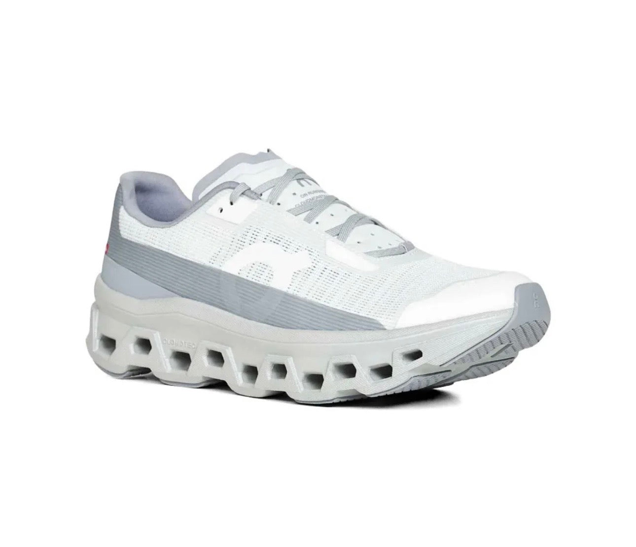 On Cloudmonster grey - high-performance athletic footwear in Grey with advanced cushioning