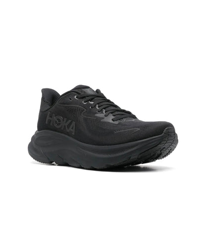 HOKA Clifton 10 black - high-performance athletic footwear in Black with advanced cushioning
