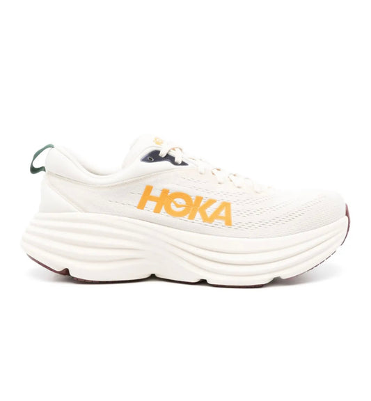 HOKA Bondi 9 Cream Yellow - high-performance athletic footwear in Yellow with advanced cushioning