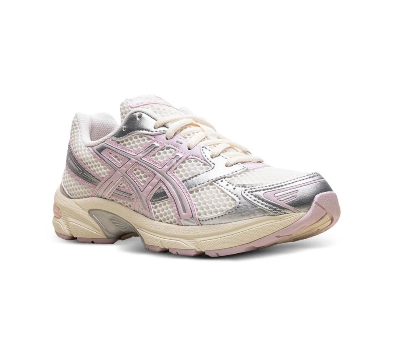 ASICS Gel 1130 silver pink - high-performance athletic footwear in Pink with advanced cushioning