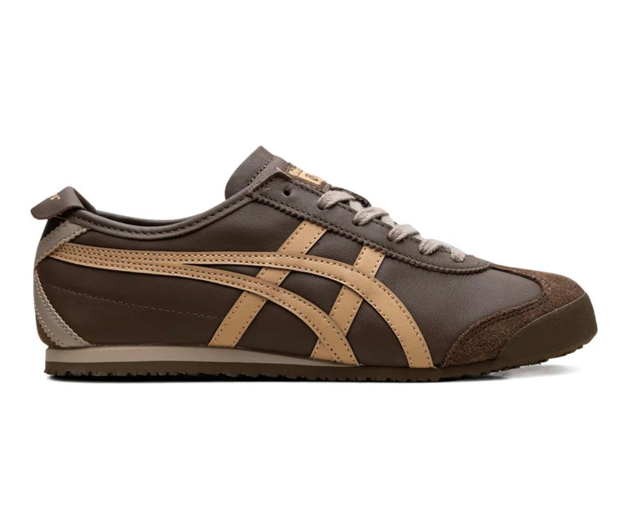 Onitsuka Tiger Mexico brown cream - high-performance athletic footwear in Brown with advanced cushioning