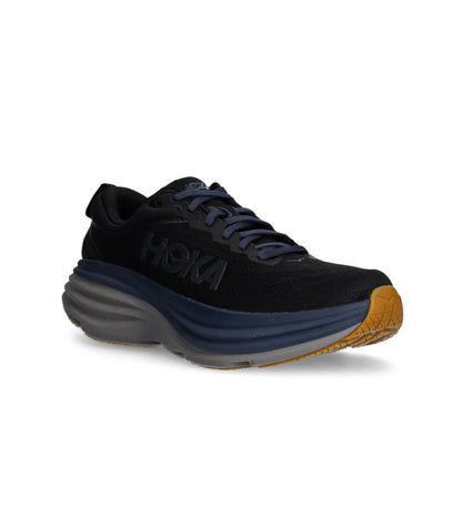 HOKA Bondi 8 Black - high-performance athletic footwear in Black with advanced cushioning