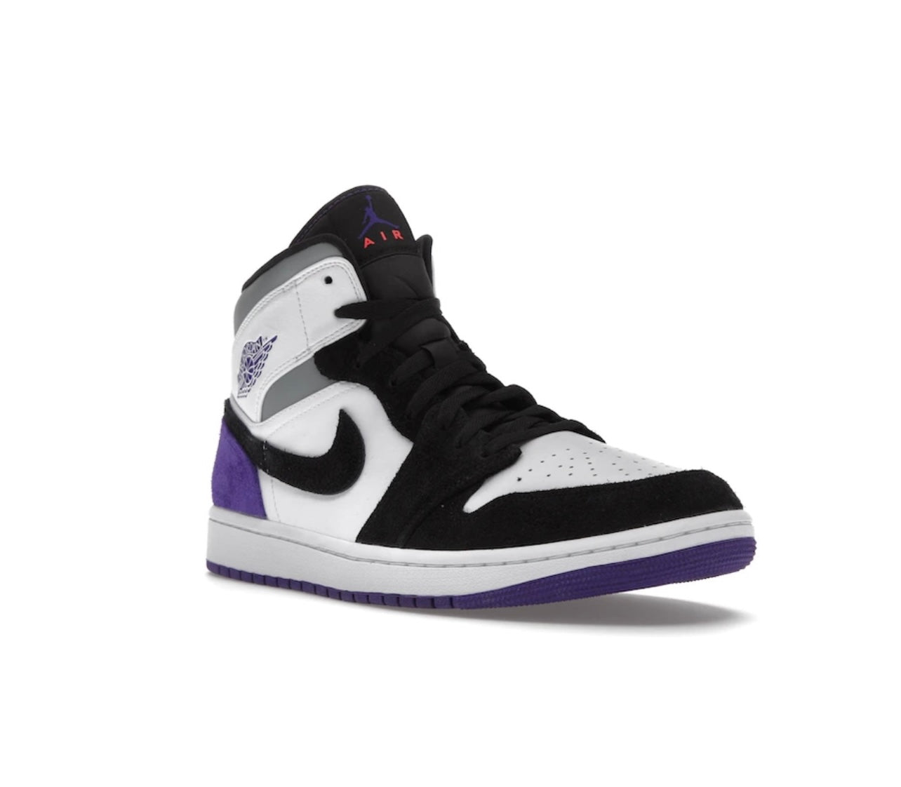 Air Jordan 1 Mid SE Purple - high-performance athletic footwear in Purple with advanced cushioning