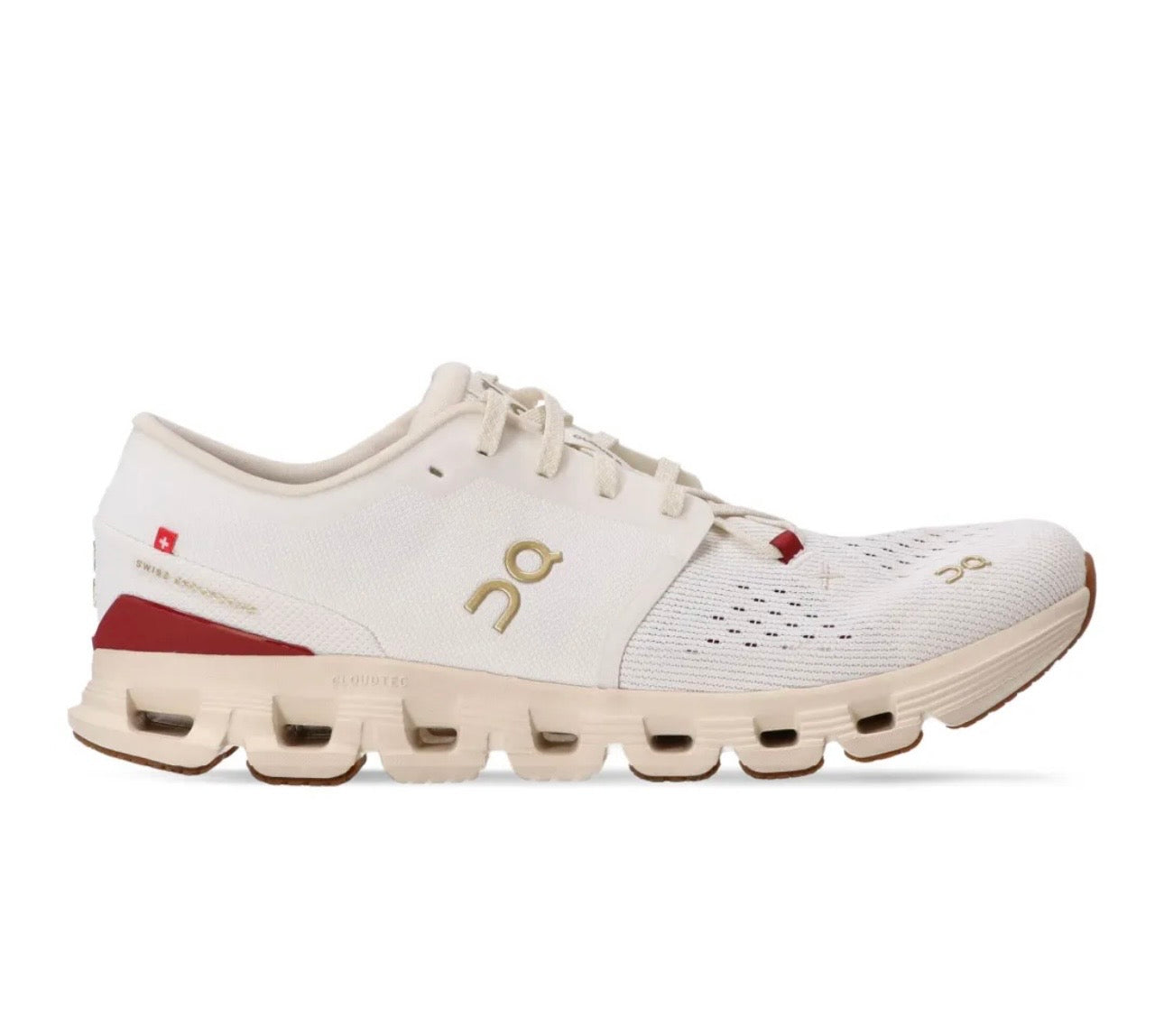 On cloud 5.0 white red - high-performance athletic footwear in White with advanced cushioning