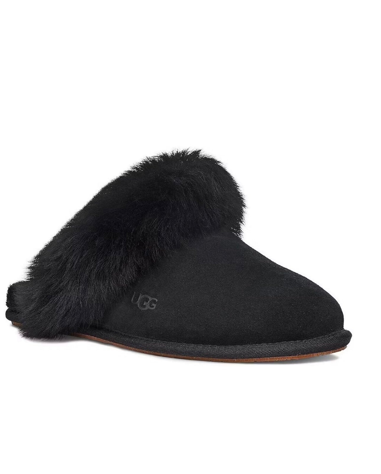 Ugg shearing - trim slippers black - high-performance athletic footwear in Black with advanced cushioning