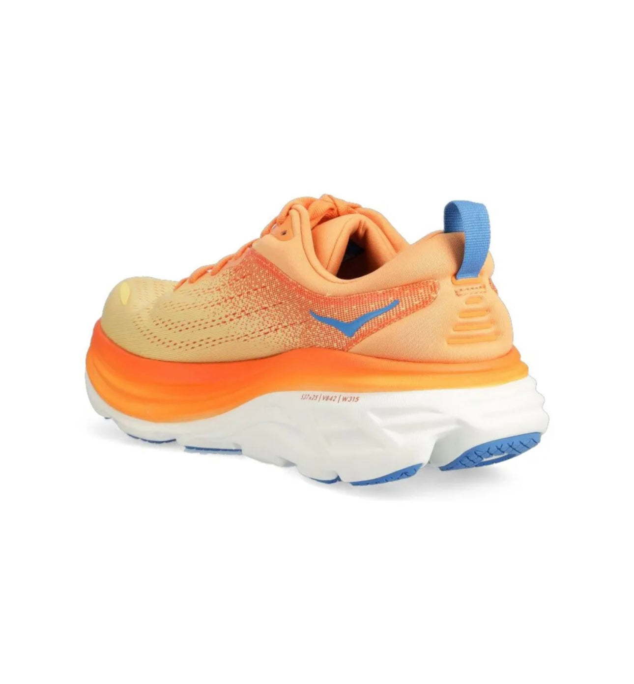 HOKA Bondi 8 Orange - high-performance athletic footwear in Orange with advanced cushioning