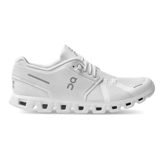 On cloud 5.0 white - high-performance athletic footwear in White with advanced cushioning