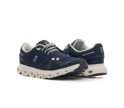On cloud 5.0 dark blue white - high-performance athletic footwear in White with advanced cushioning
