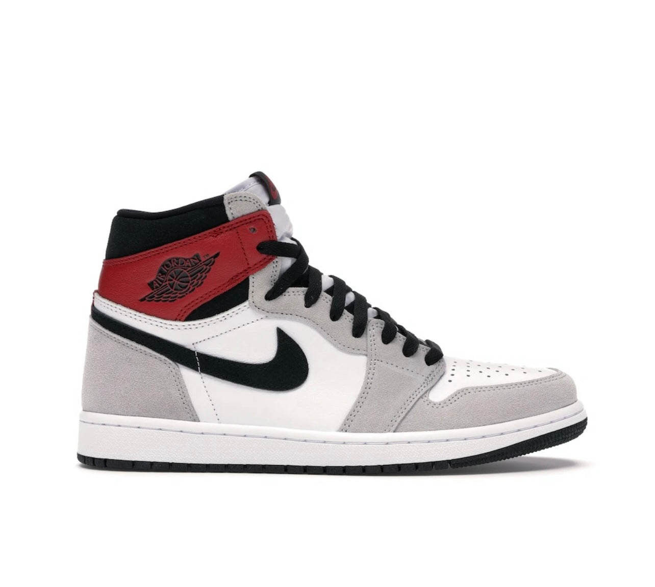 Air Jordan 1 Retro High Light Smoke Grey - high-performance athletic footwear in Grey with advanced cushioning