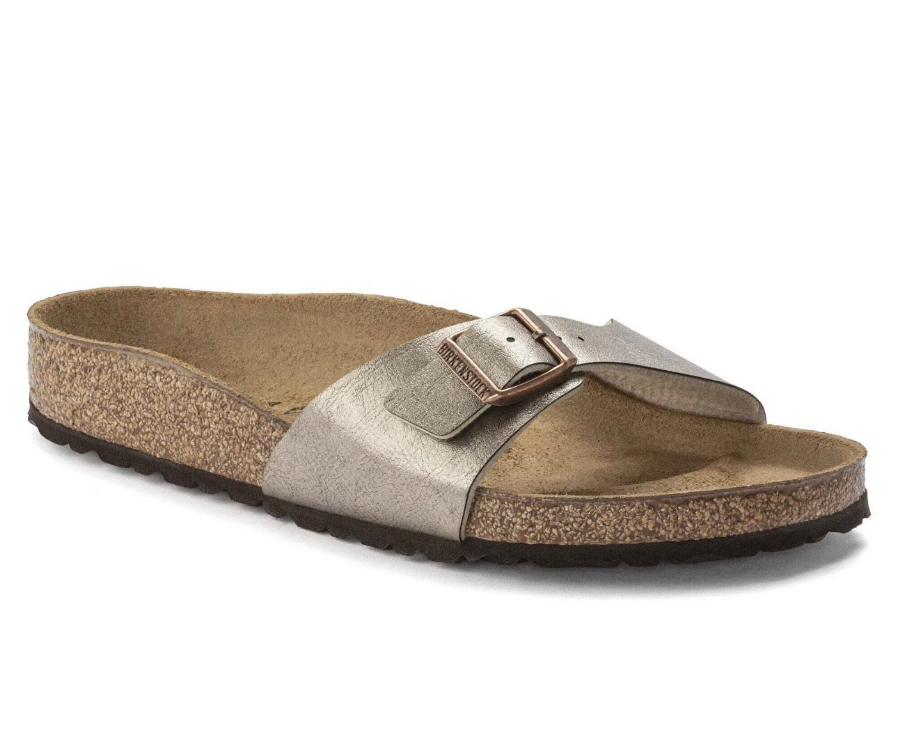 Birkenstock Madrid Silver Bronze - high-performance athletic footwear in Silver with advanced cushioning