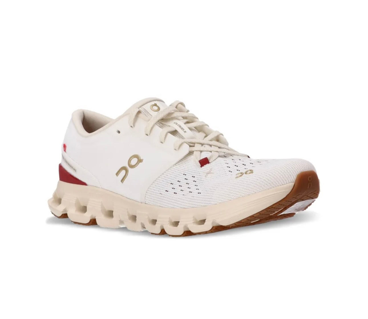 On cloud 5.0 white red - high-performance athletic footwear in White with advanced cushioning