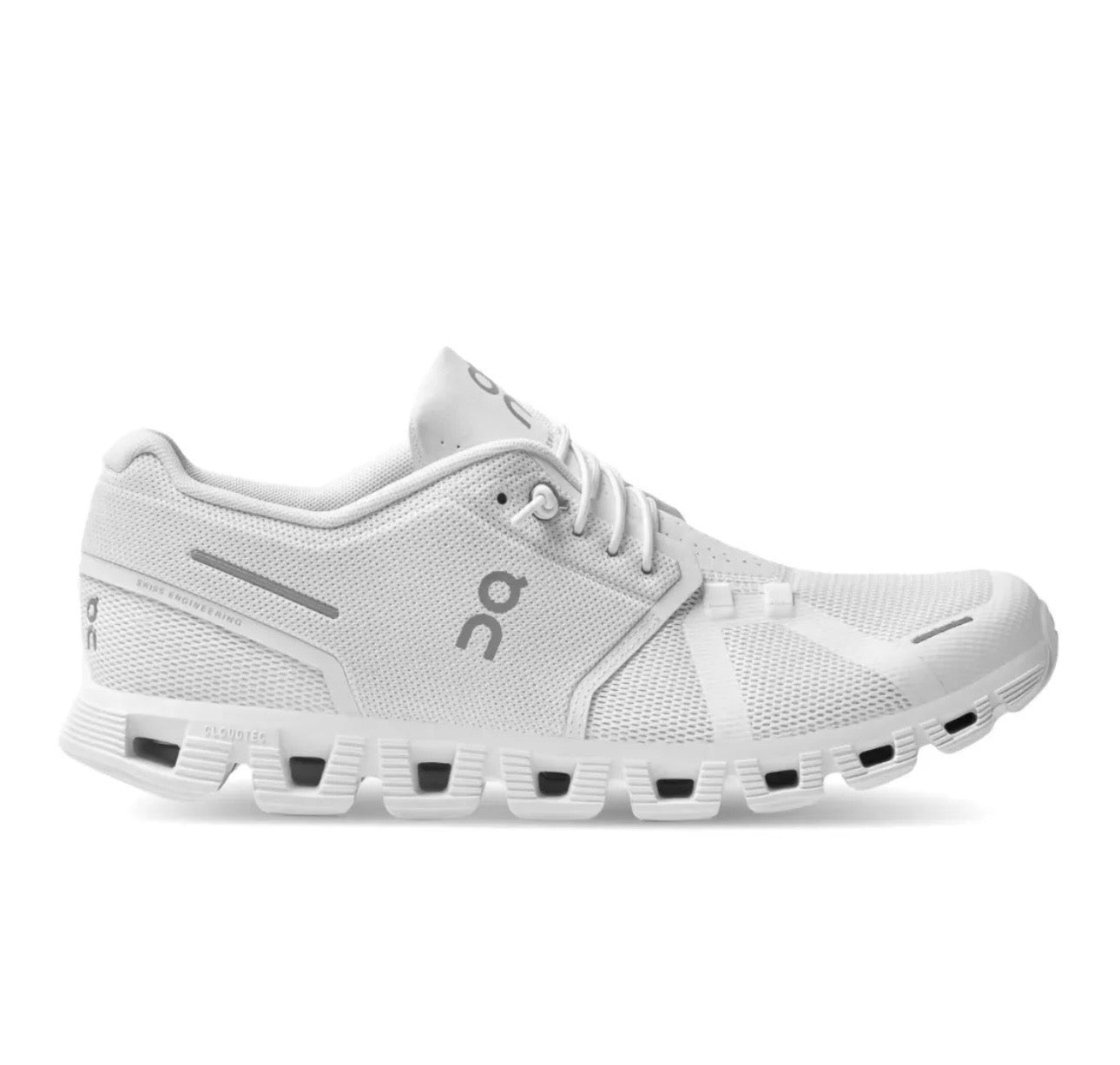 On cloud 5.0 white - high-performance athletic footwear in White with advanced cushioning