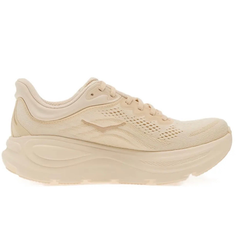 Hoka Bondi 9 Cream - high-performance athletic footwear with advanced cushioning