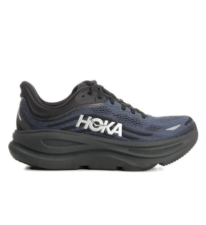 Hoka Bondi 9 Dark Blue - high-performance athletic footwear in Blue with advanced cushioning